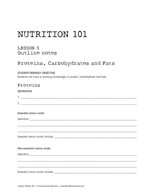 Nutrition Lesson Plans High School Middle &amp; High School Nutrition Human Body Detectives