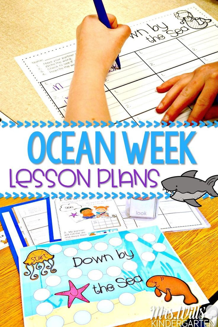 Ocean Lesson Plans Ocean Week with A Free File Woot