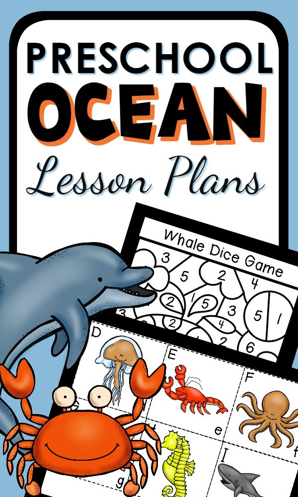 Ocean Lesson Plans Preschool Ocean theme Preschool Classroom Lesson Plans Preschool