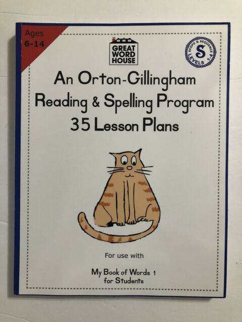 Orton Gillingham Lesson Plans 35 Lesson Plans An orton Gillingham Reading and Spelling