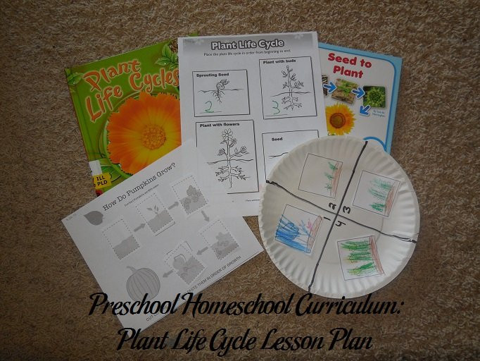 Plant Lesson Plans for Preschoolers Preschool Homeschool Curriculum Plant Life Cycle Lesson