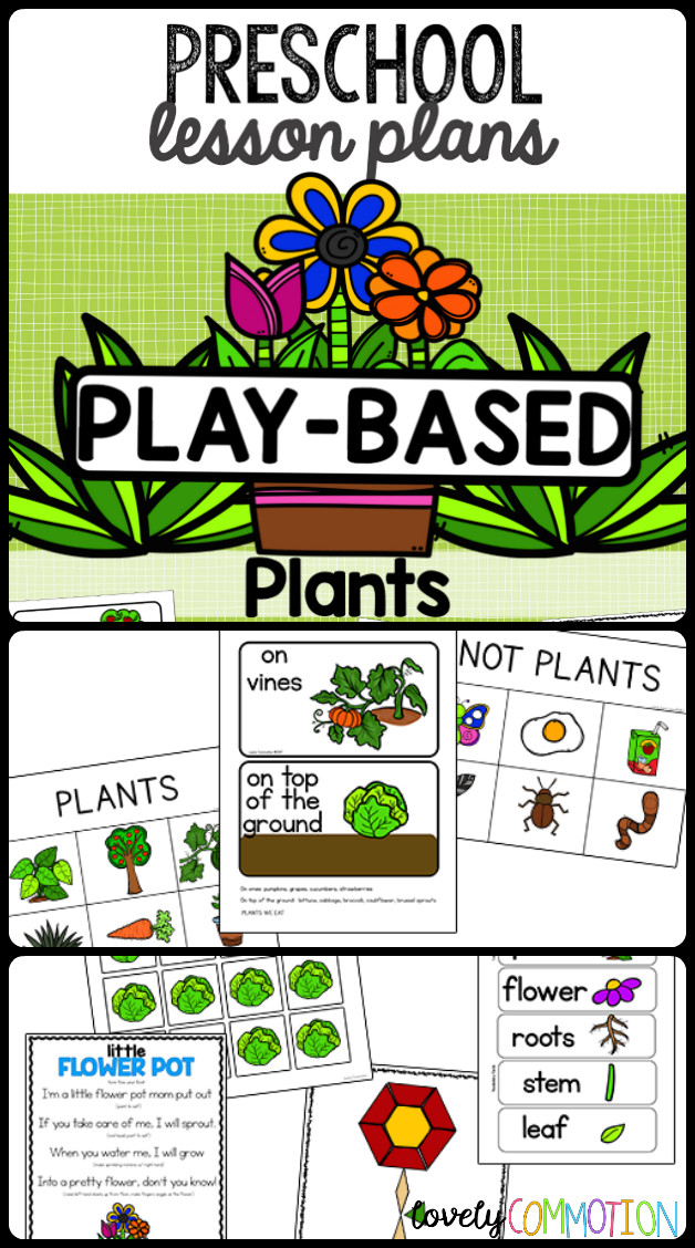 Plant Lesson Plans for Preschoolers Preschool Lesson Plans Plants