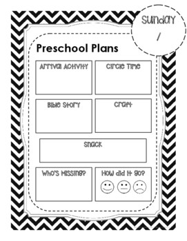 Preschool Lesson Plan Template Preschool Lesson Plan Template by 2 Cool for School
