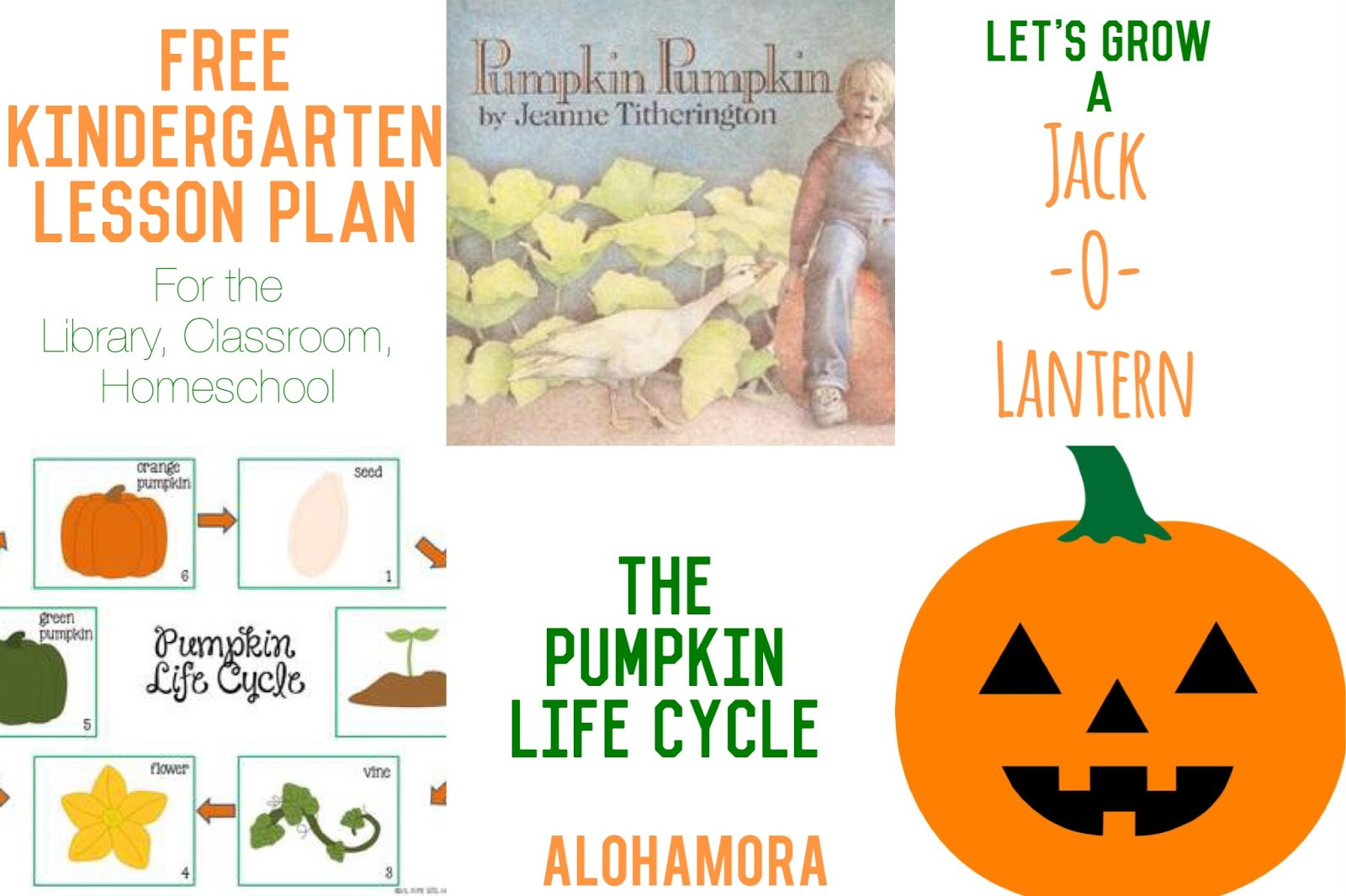 Pumpkin Lesson Plans for Preschool Alohamora Open A Book Free Kindergarten Lesson How to