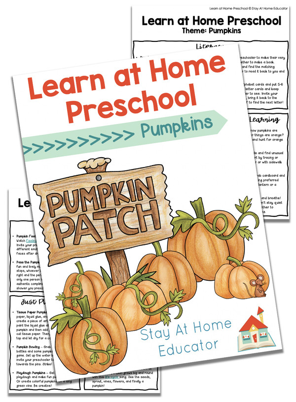 Pumpkin Lesson Plans for Preschool Free Pumpkin Lesson Plans for Preschool Stay at Home