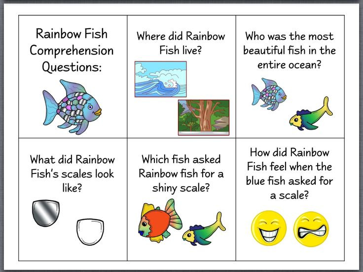 Rainbow Fish Lesson Plans Let S Talk the Rainbow Fish