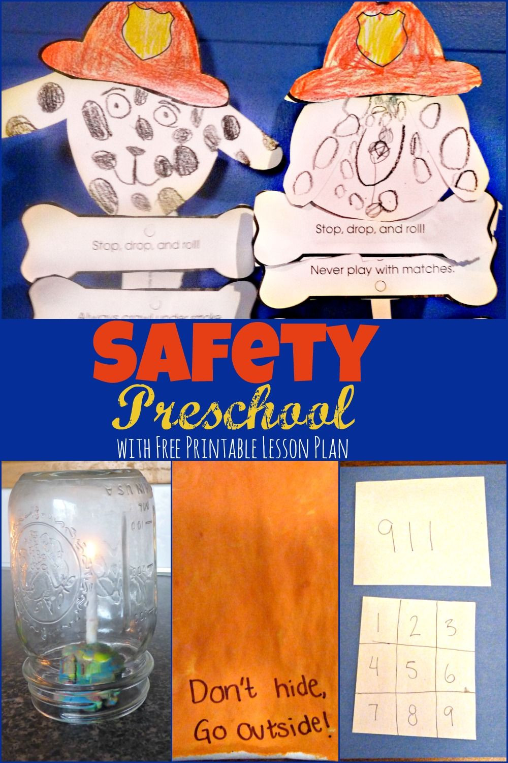 Safety Lesson Plans for Preschoolers Safety Preschool Week