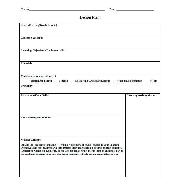 School Age Lesson Plan 20 School Age Lesson Plans Template In 2020 with Images