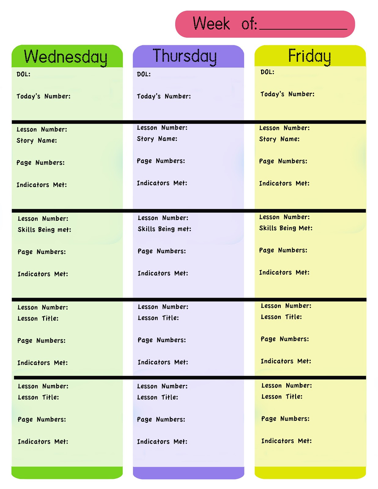 Second Grade Lesson Plans Secondgradesweeties Lesson Plans and A Printable