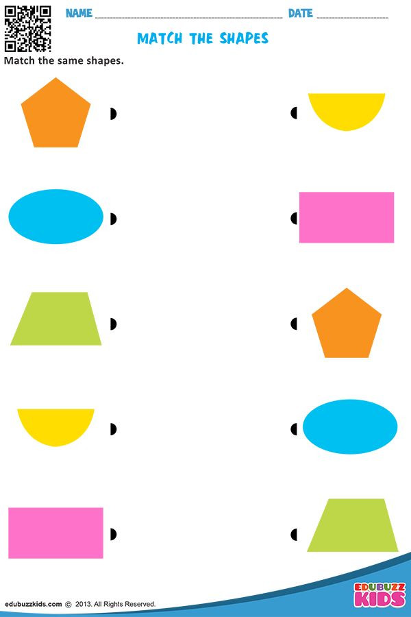 Shapes Lesson Plan for Preschool Printable Shapes Worksheets for Kids &amp; Preschoolers these
