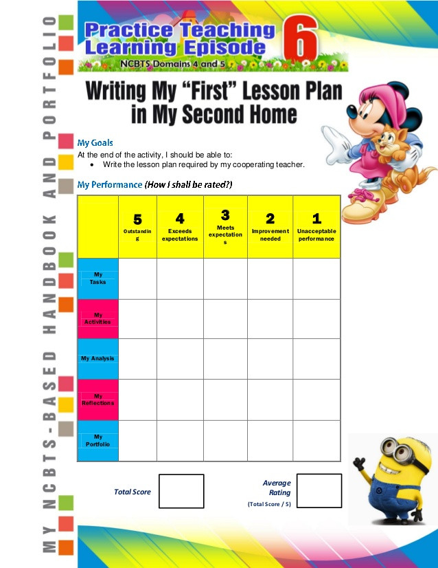 Share My Lesson Plan Fs 7 Episode 6 Writing My First Lesson Plan In My Second Home