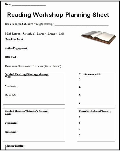 Shared Reading Lesson Plan 40 D Reading Lesson Plan Template