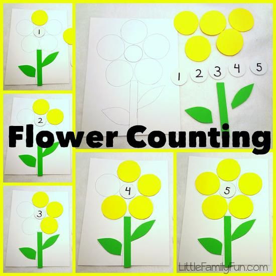 Spring Lesson Plans for Preschoolers 5 Fun Counting Activities for Spring