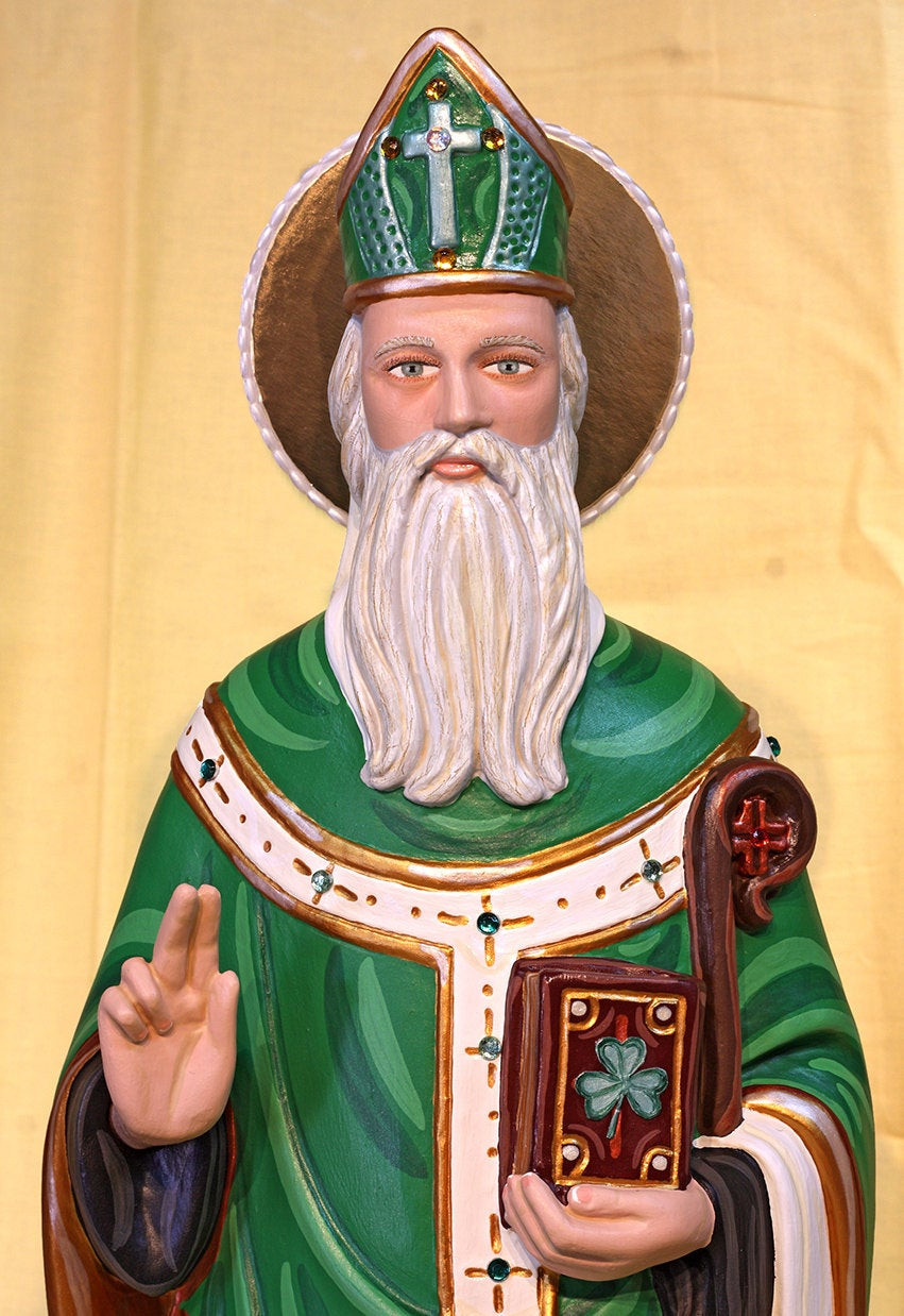 St Patrick&amp;#039;s Day Lesson Plan St Patrick 25 Catholic Christian Religious Saint Statues