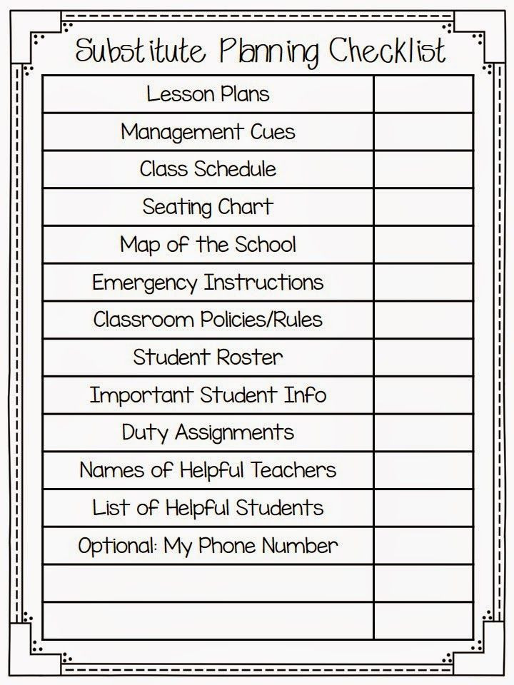 Substitute Teacher Lesson Plans Substitute Planning Ideas and Freebies