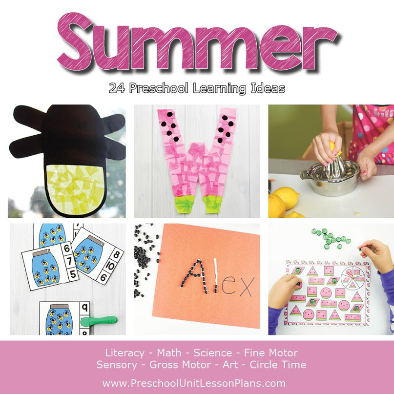 Summer Lesson Plans 46 Fun Preschool Summer Activities You Will Want to Try