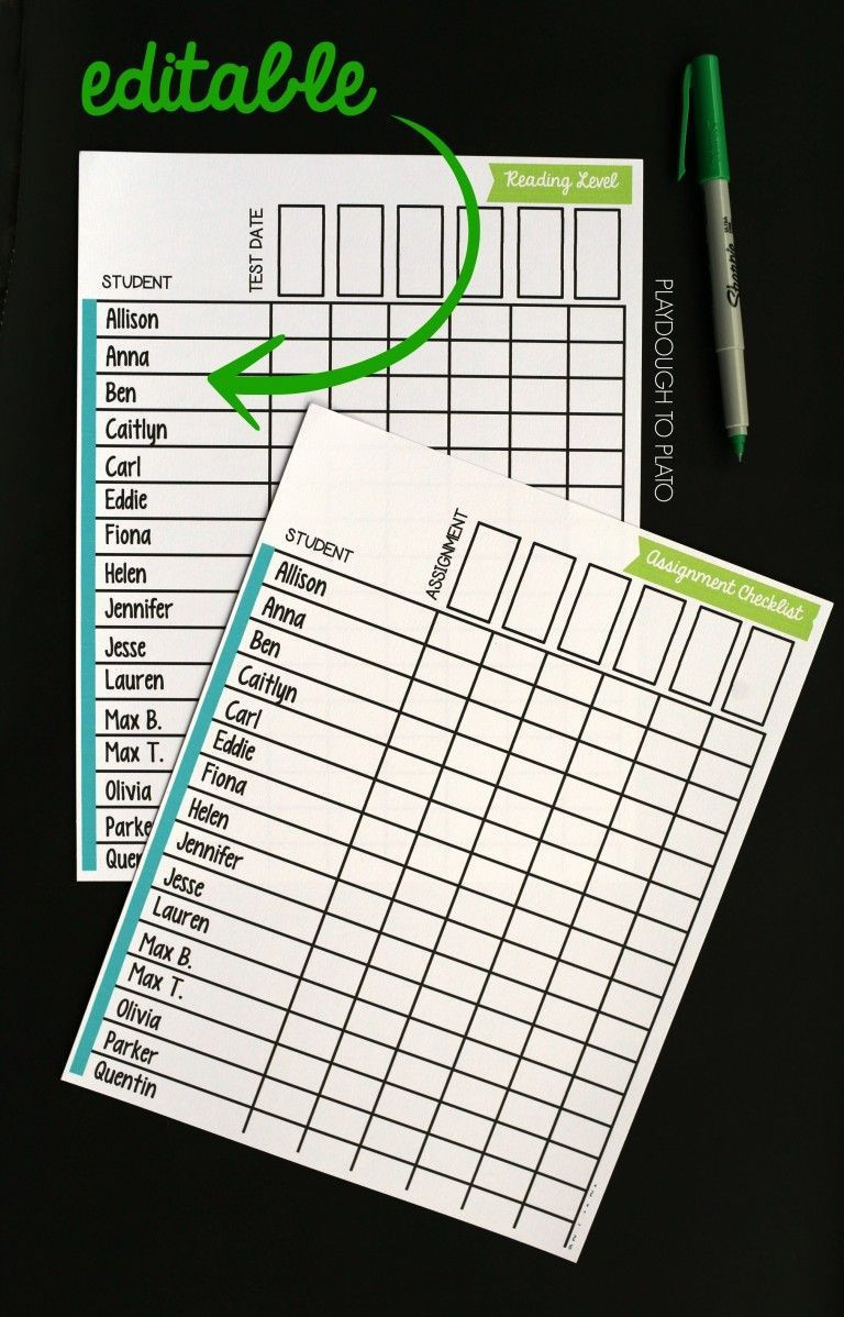 Teacher Lesson Plan Book Editable organization Sheets for Teachers