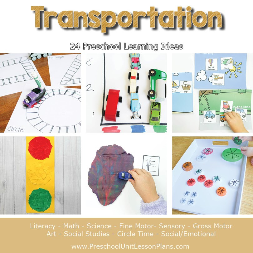 Transportation Lesson Plan for Preschool 16 Of the Best Transportation theme Ideas