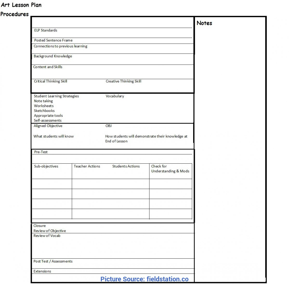 Weekly Lesson Plan Template Elementary Excellent Weekly Lesson Plan Templates for Elementary