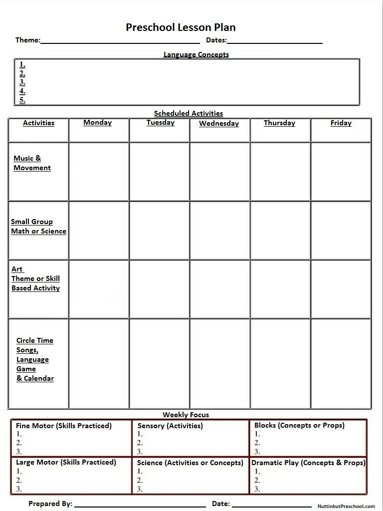 Weekly Lesson Plan Template Weekly Lesson Plan Calendar Template