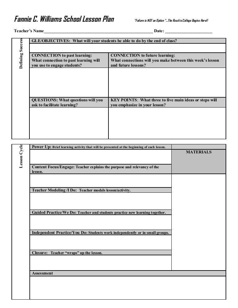 What is Lesson Plan Lesson Plan Template 2010[1][a]